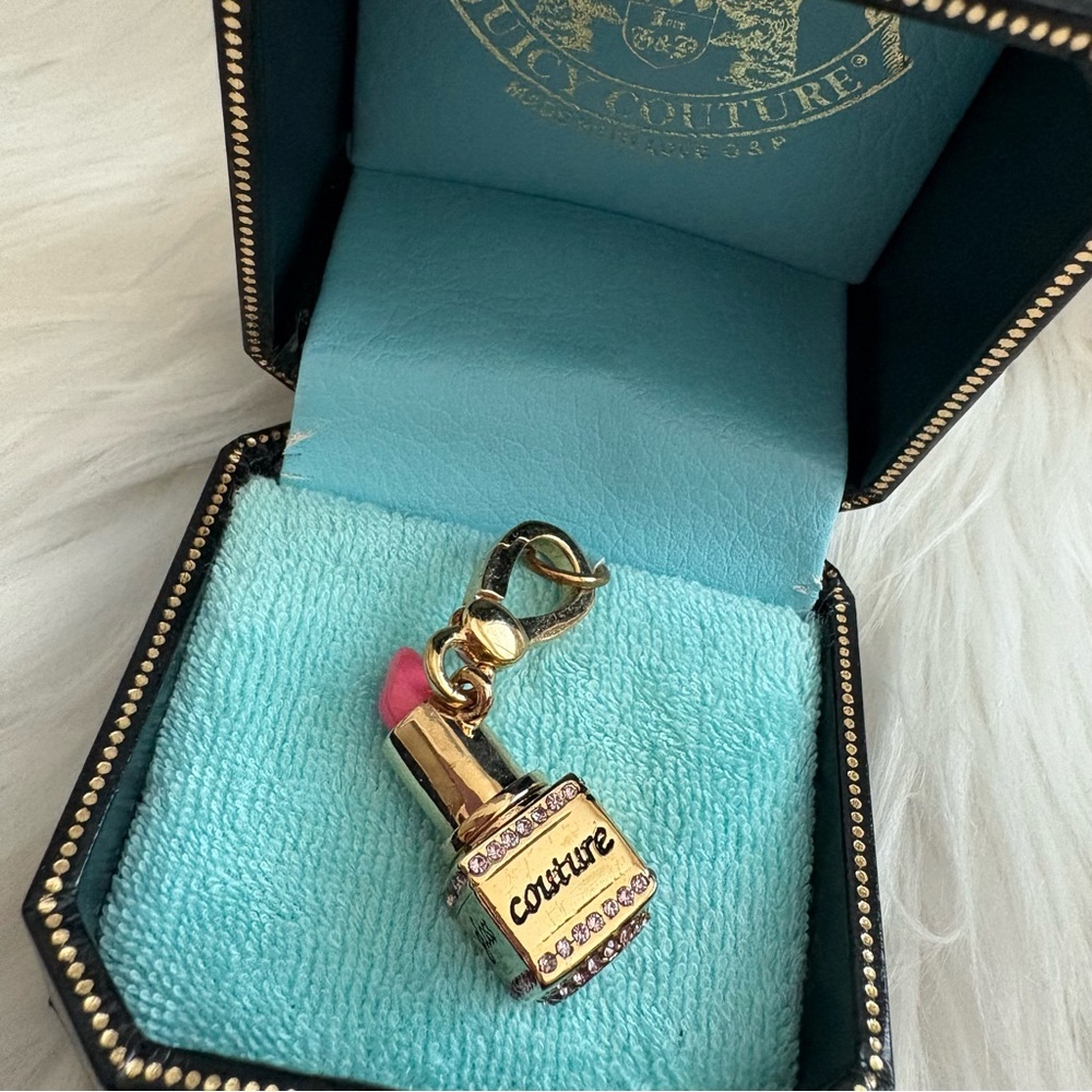 Authentic Juicy Couture Lipstick Charm (Really Moves!)